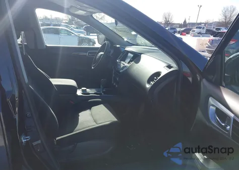 2017 Nissan Pathfinder S из США, поврежденный, VIN 5N1DR2MM4HC680250